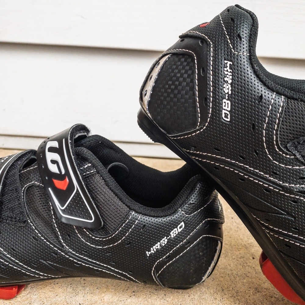 Louis Garneau Ergo Air Flora Cycling Shoes Womens 7 Black Road Spin Synthetic‎